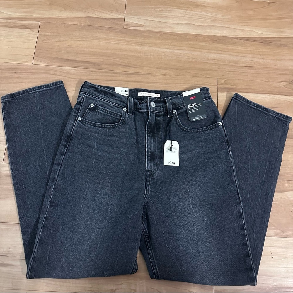 Levi's 70’s High Slim Straight Jeans - Picture 2 of 6